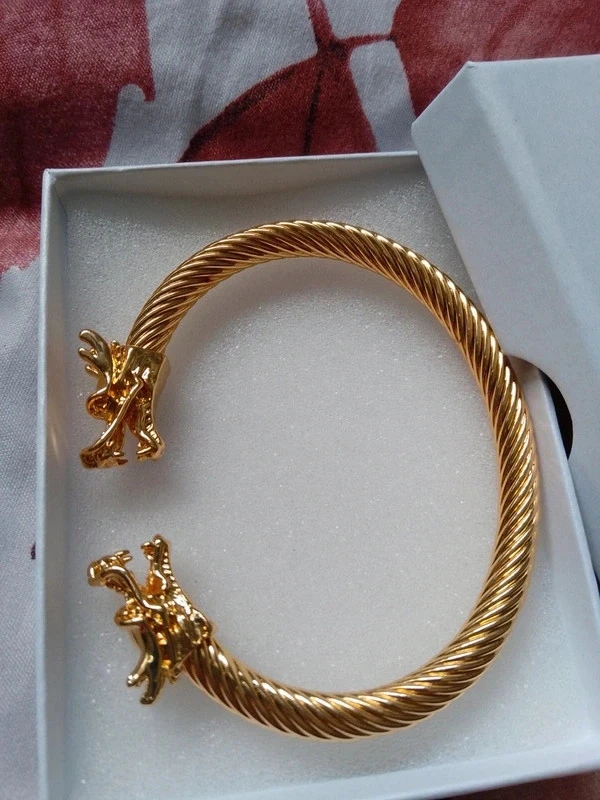 Pulseira dourada com dragões – photo 2